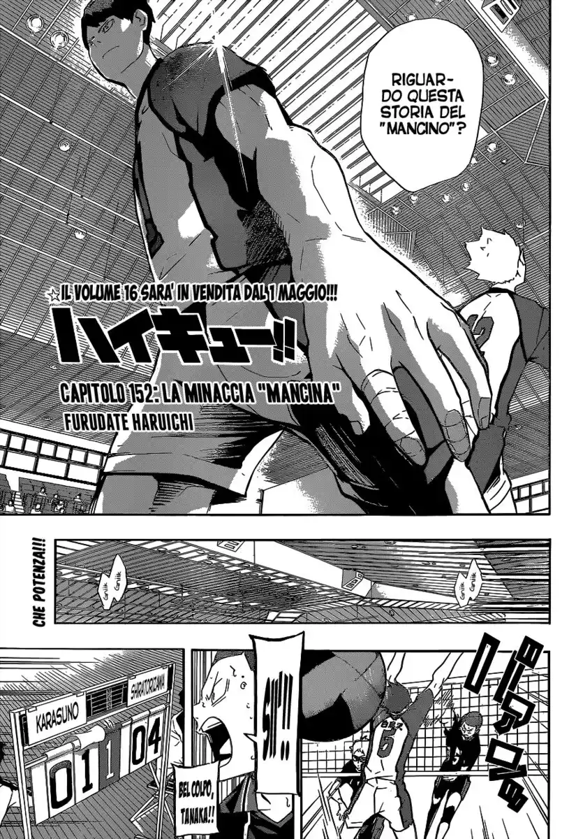 Haikyuu!! Capitolo 152 page 6