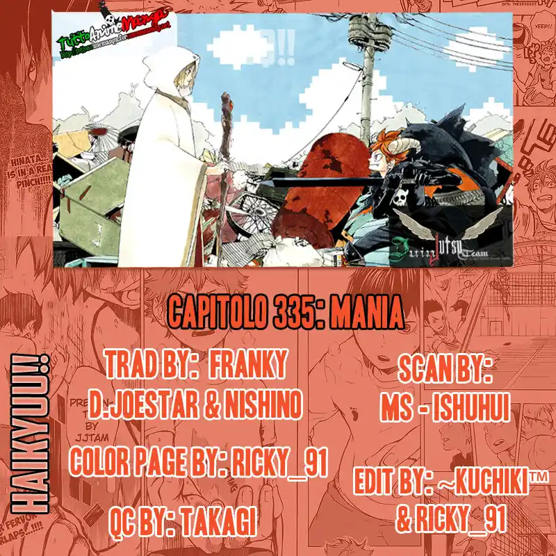 Haikyuu!! Capitolo 335 page 1