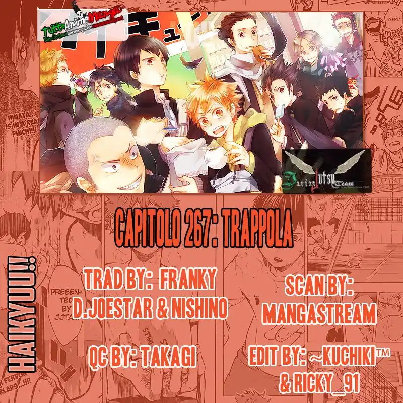 Haikyuu!! Capitolo 267 page 1