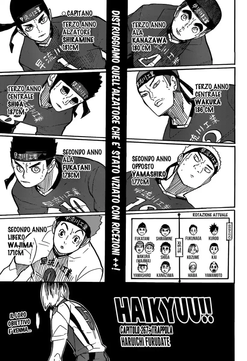 Haikyuu!! Capitolo 267 page 2