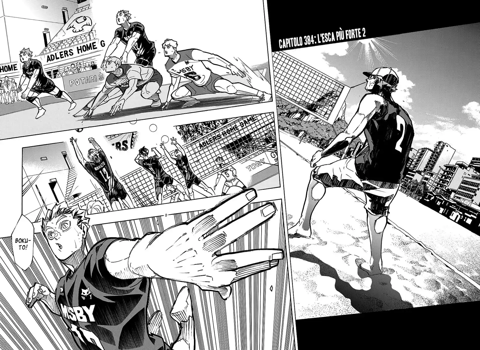 Haikyuu!! Capitolo 384 page 3