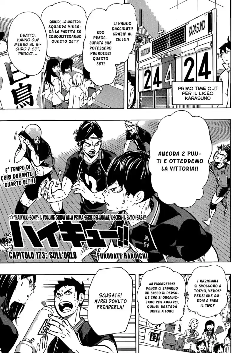 Haikyuu!! Capitolo 173 page 2