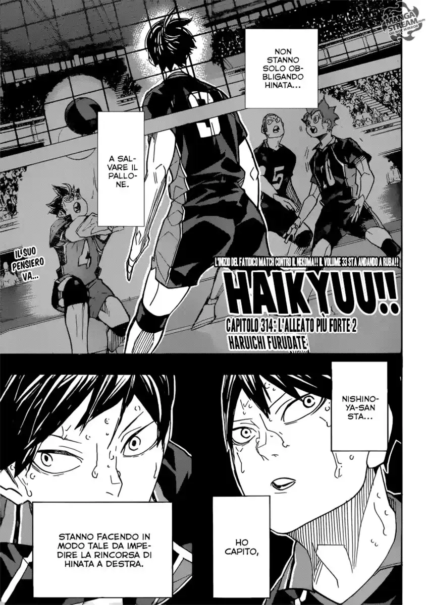 Haikyuu!! Capitolo 314 page 2