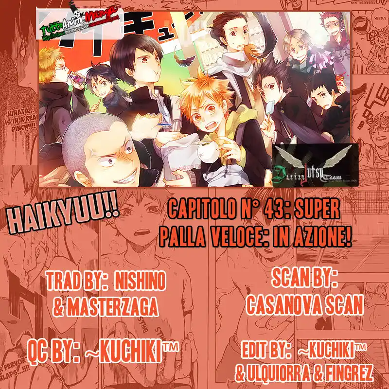 Haikyuu!! Capitolo 43 page 1