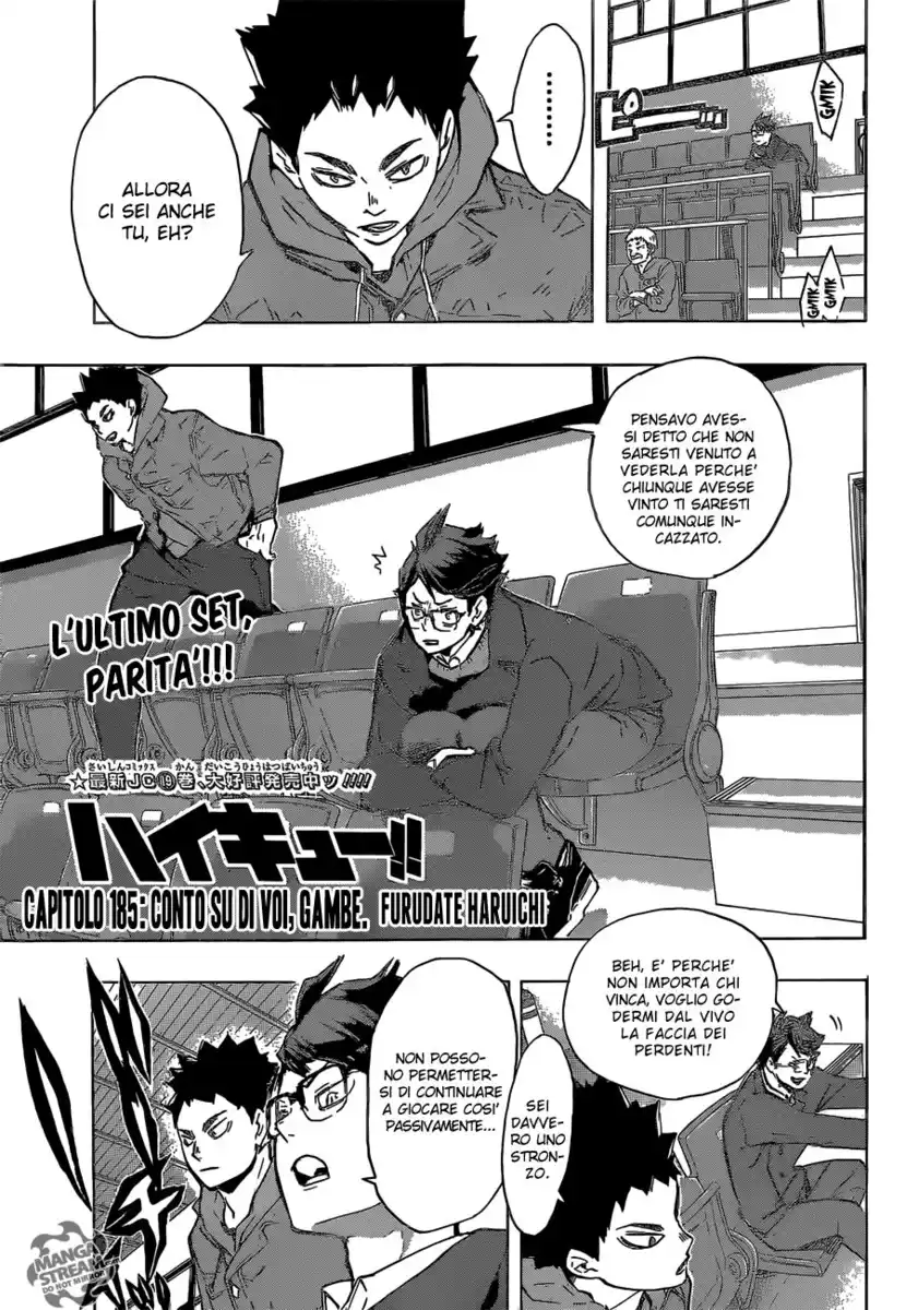 Haikyuu!! Capitolo 185 page 2