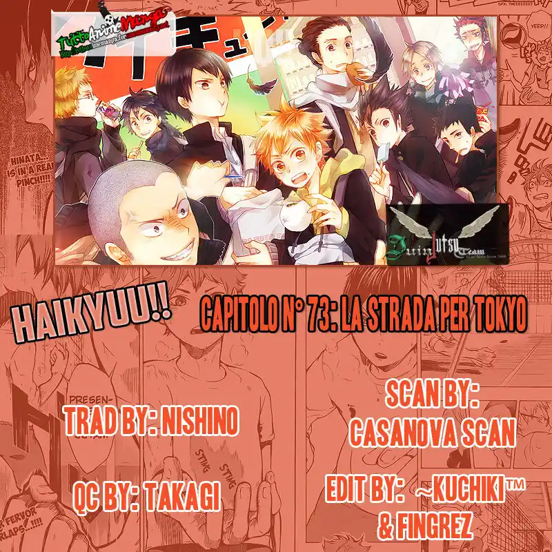 Haikyuu!! Capitolo 73 page 1