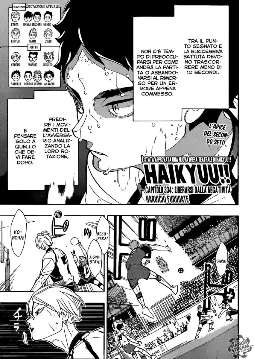 Haikyuu!! Capitolo 334 page 2