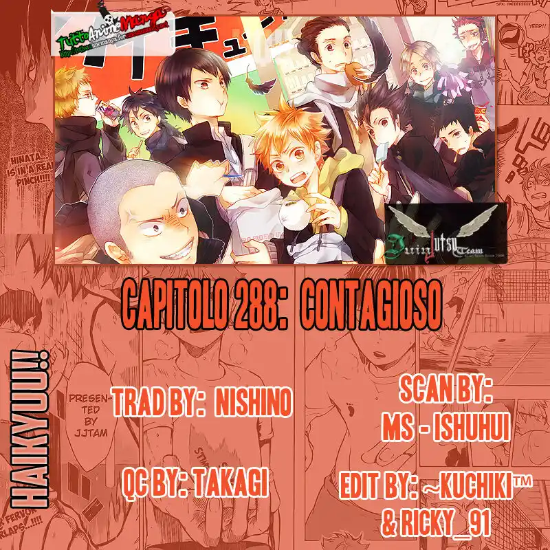 Haikyuu!! Capitolo 288 page 1