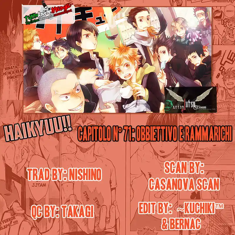 Haikyuu!! Capitolo 71 page 1