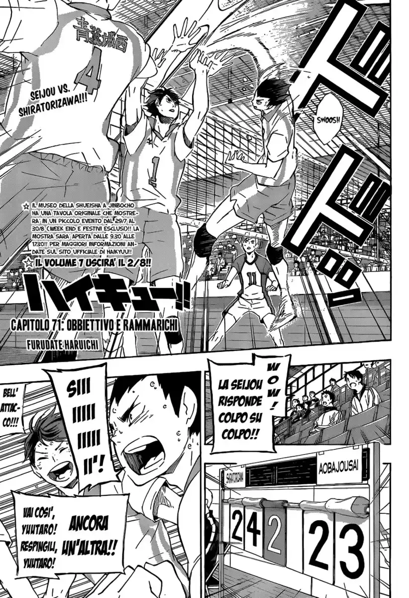 Haikyuu!! Capitolo 71 page 2
