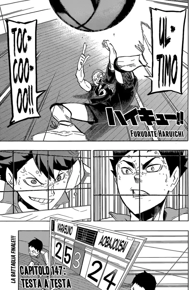 Haikyuu!! Capitolo 147 page 2