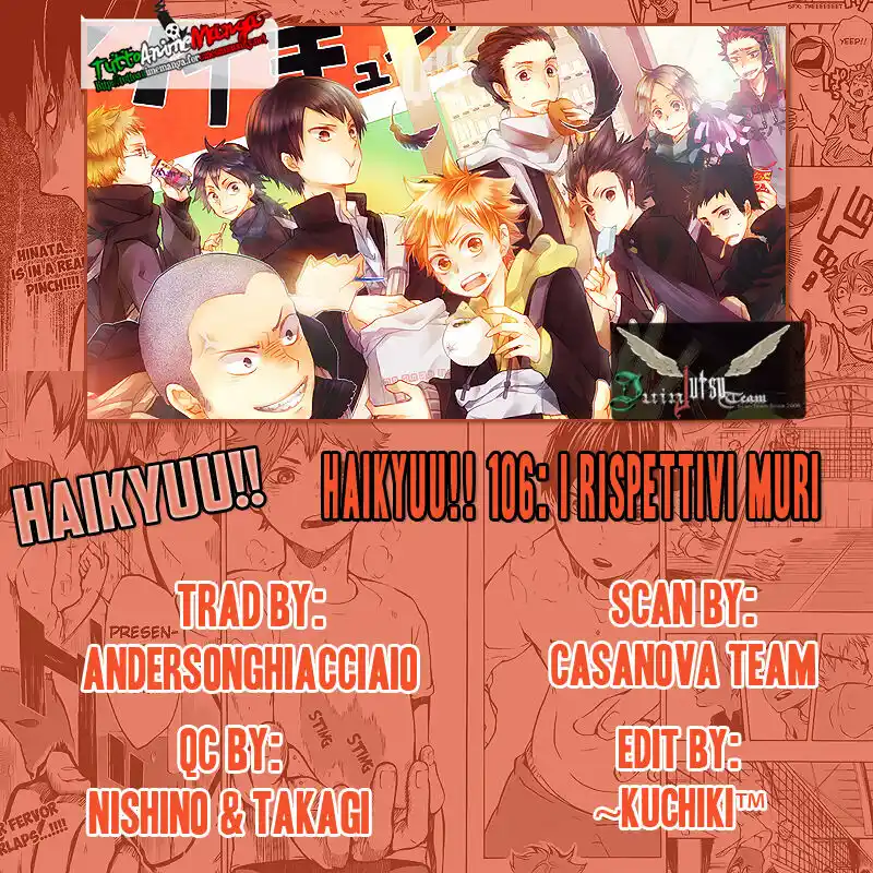 Haikyuu!! Capitolo 106 page 1