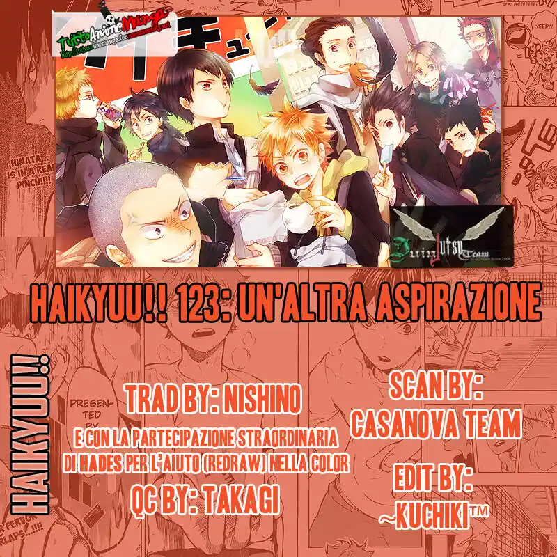 Haikyuu!! Capitolo 123 page 1
