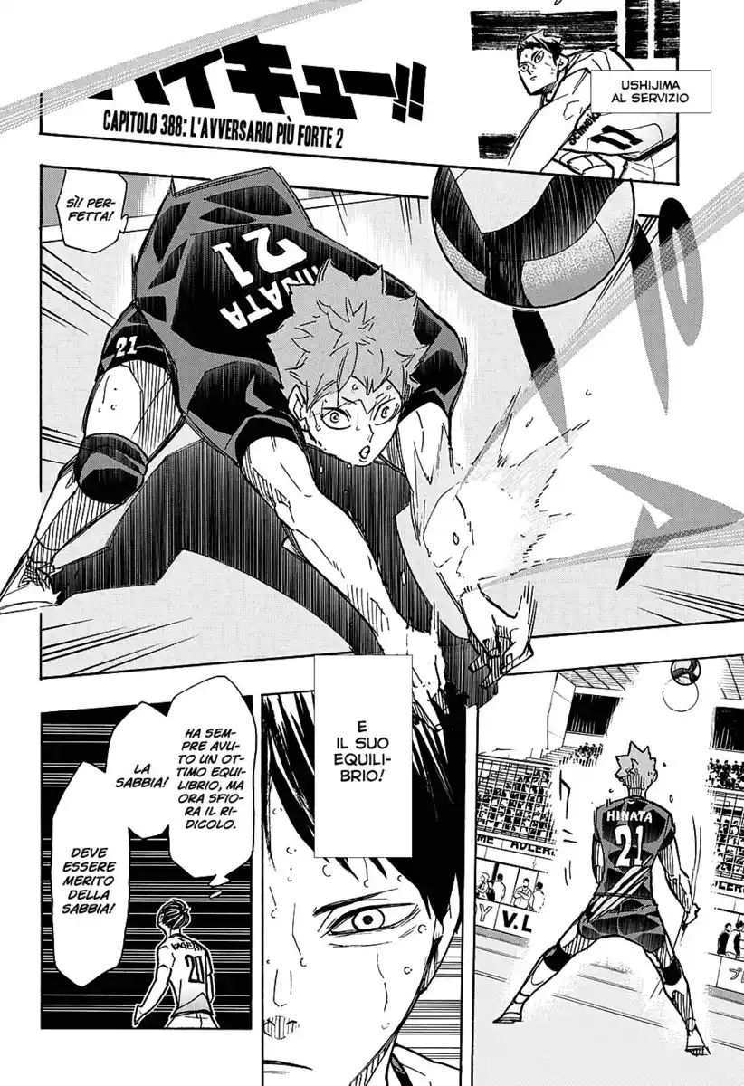 Haikyuu!! Capitolo 388 page 3