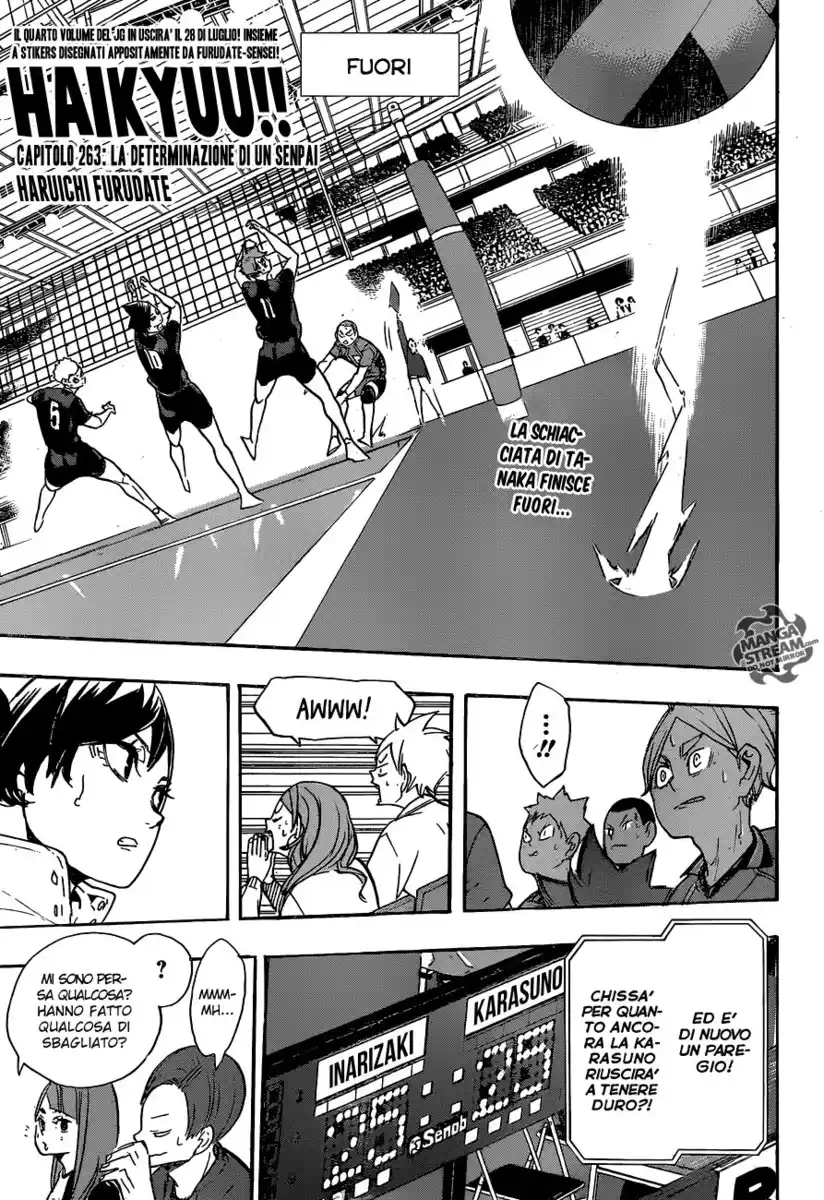 Haikyuu!! Capitolo 263 page 2