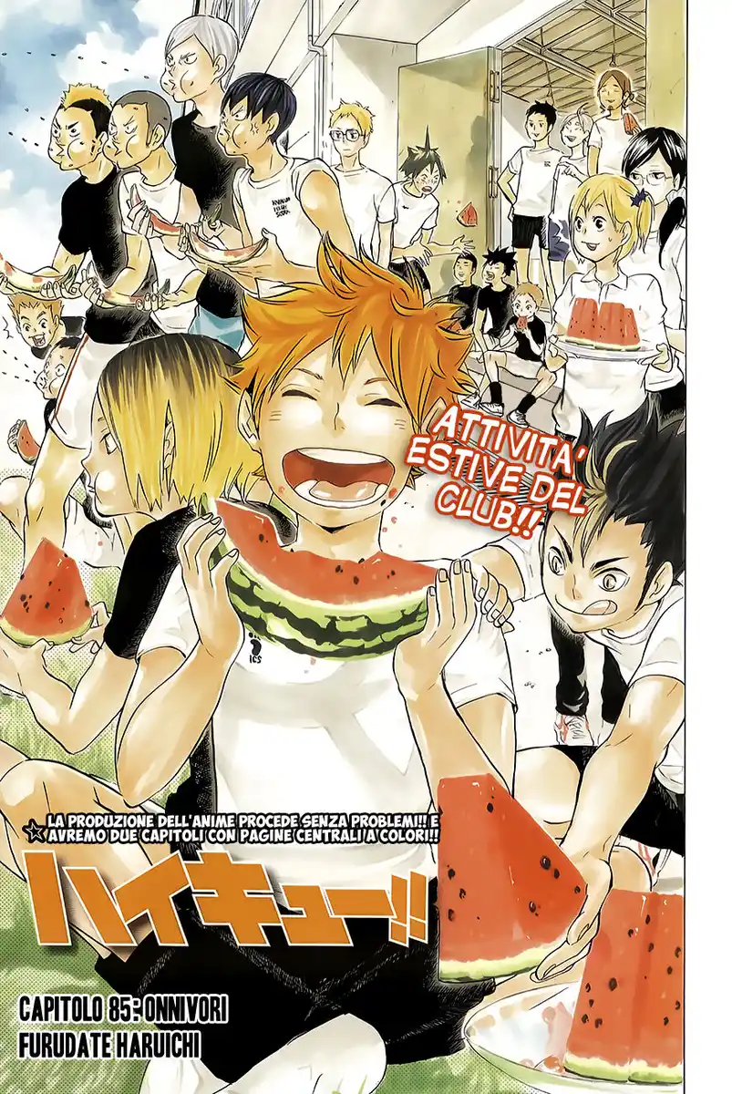 Haikyuu!! Capitolo 85 page 2