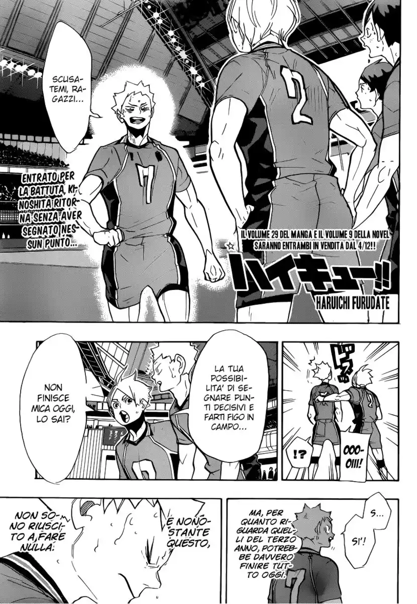 Haikyuu!! Capitolo 278 page 2