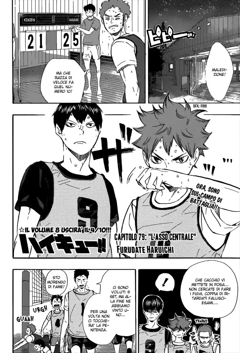 Haikyuu!! Capitolo 79 page 3