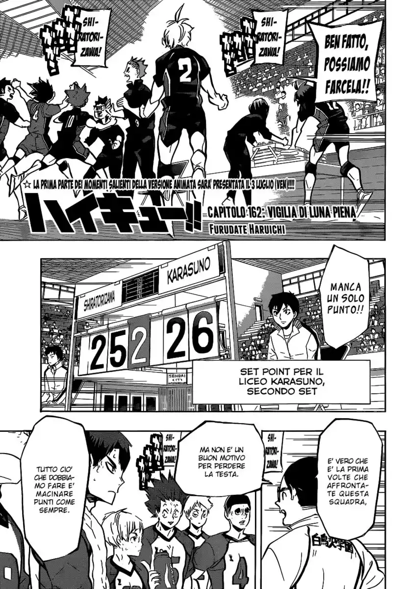 Haikyuu!! Capitolo 162 page 2