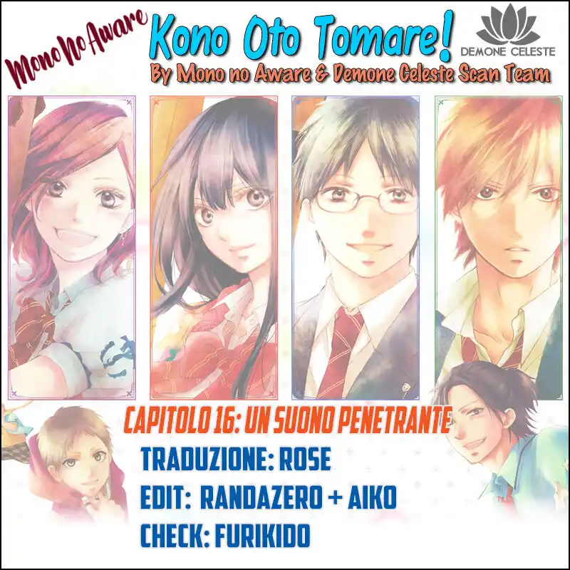 Kono Oto Tomare! Capitolo 16 page 1