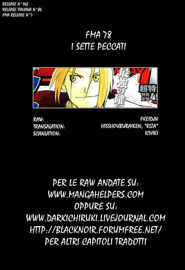 Fullmetal Alchemist Capitolo 78 page 4