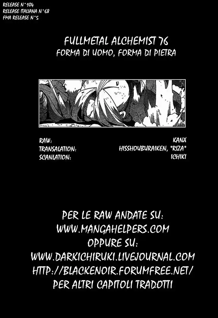 Fullmetal Alchemist Capitolo 76 page 3