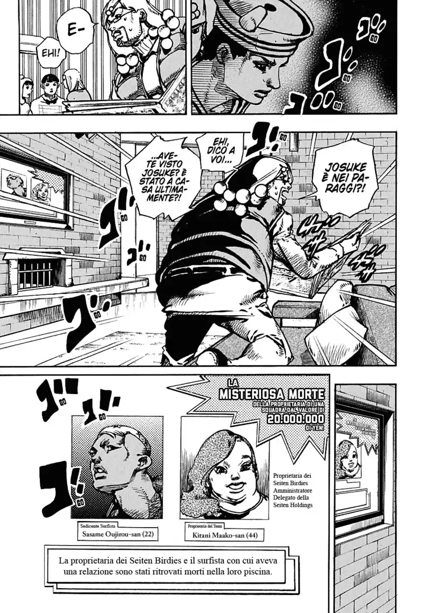 JoJo's Bizarre Adventure Part 8 - JoJolion Capitolo 89 page 5