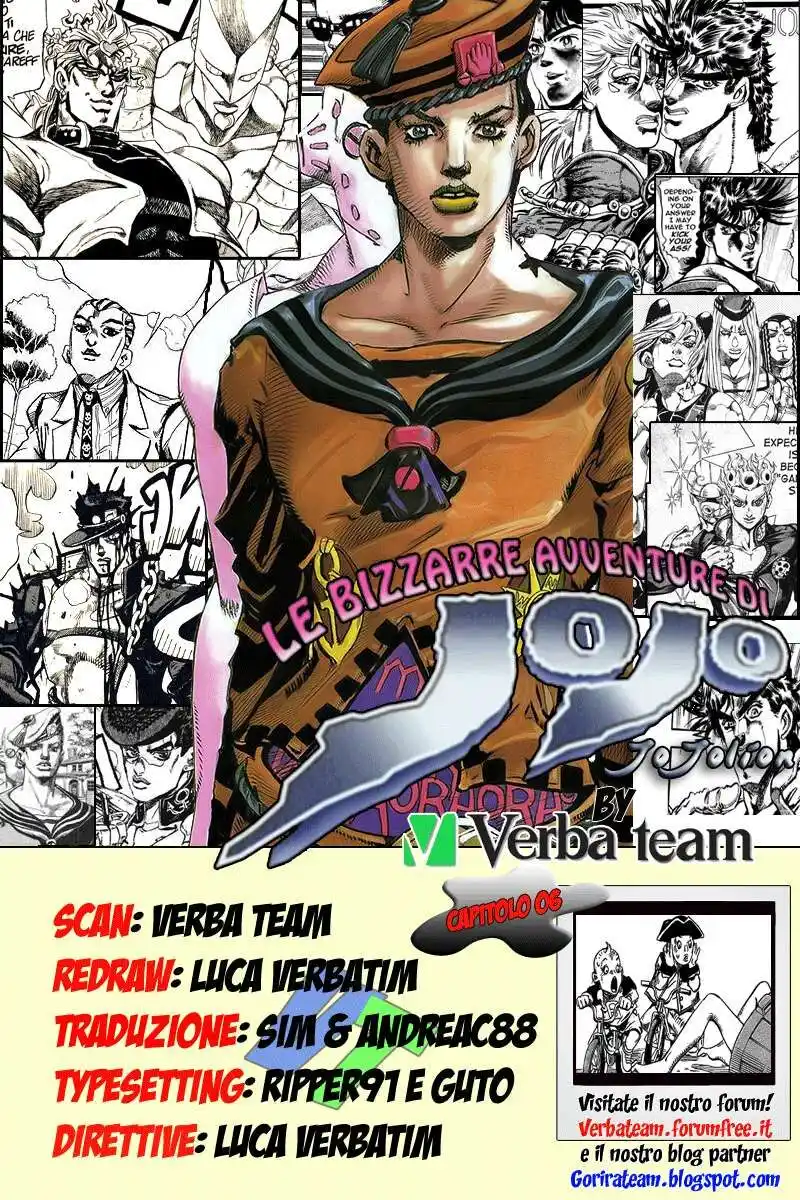 JoJo's Bizarre Adventure Part 8 - JoJolion Capitolo 06 page 1