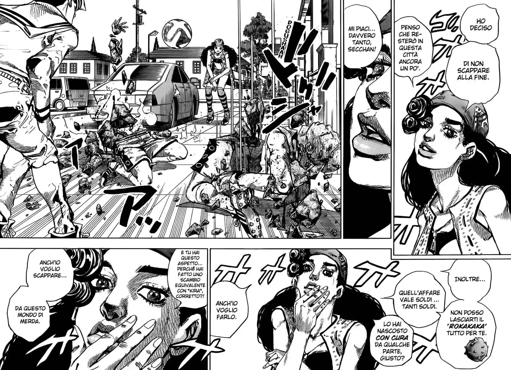 JoJo's Bizarre Adventure Part 8 - JoJolion Capitolo 46 page 35