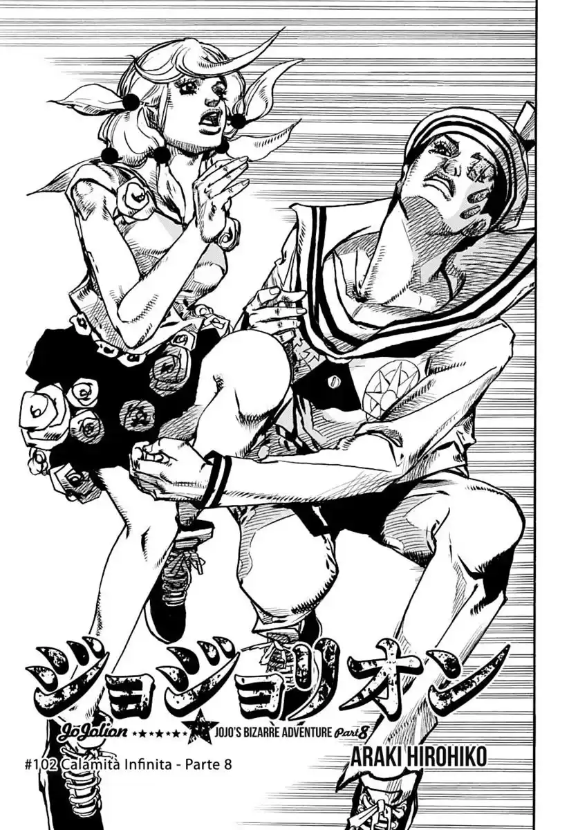 JoJo's Bizarre Adventure Part 8 - JoJolion Capitolo 102 page 2