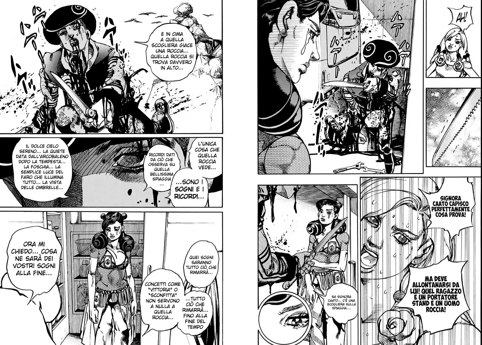 JoJo's Bizarre Adventure Part 8 - JoJolion Capitolo 107 page 8