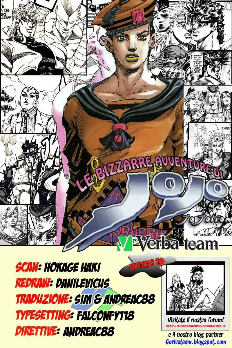 JoJo's Bizarre Adventure Part 8 - JoJolion Capitolo 10 page 1