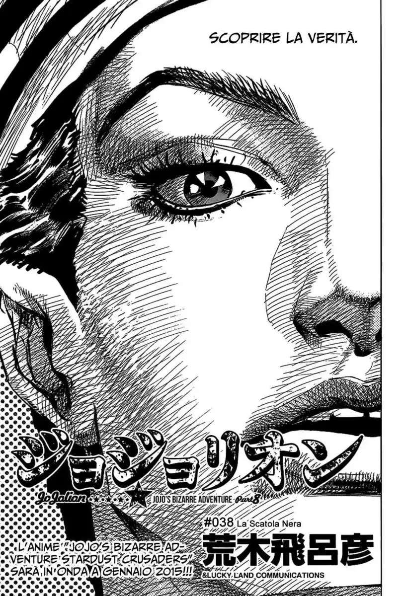 JoJo's Bizarre Adventure Part 8 - JoJolion Capitolo 38 page 2