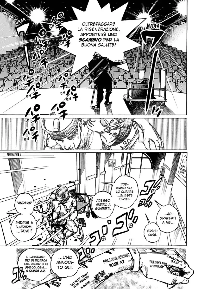 JoJo's Bizarre Adventure Part 8 - JoJolion Capitolo 92 page 17