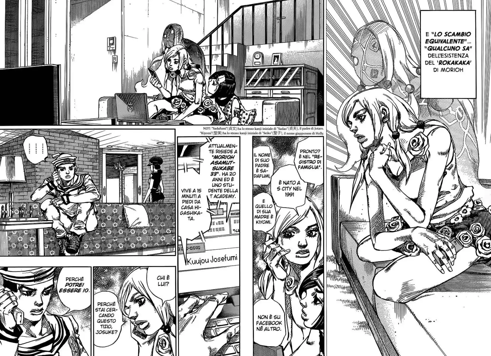 JoJo's Bizarre Adventure Part 8 - JoJolion Capitolo 47 page 6