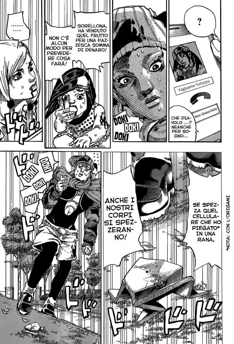 JoJo's Bizarre Adventure Part 8 - JoJolion Capitolo 40 page 9