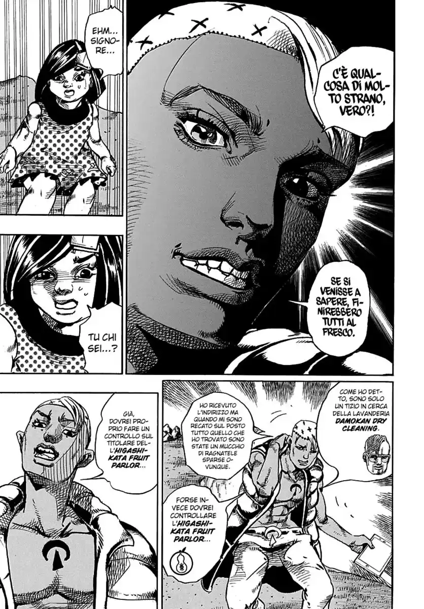 JoJo's Bizarre Adventure Part 8 - JoJolion Capitolo 87 page 17