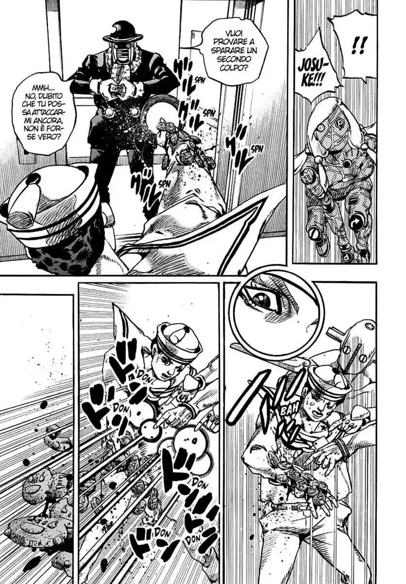 JoJo's Bizarre Adventure Part 8 - JoJolion Capitolo 105 page 17