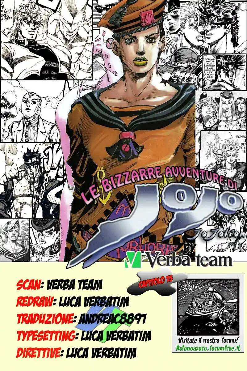 JoJo's Bizarre Adventure Part 8 - JoJolion Capitolo 15 page 1