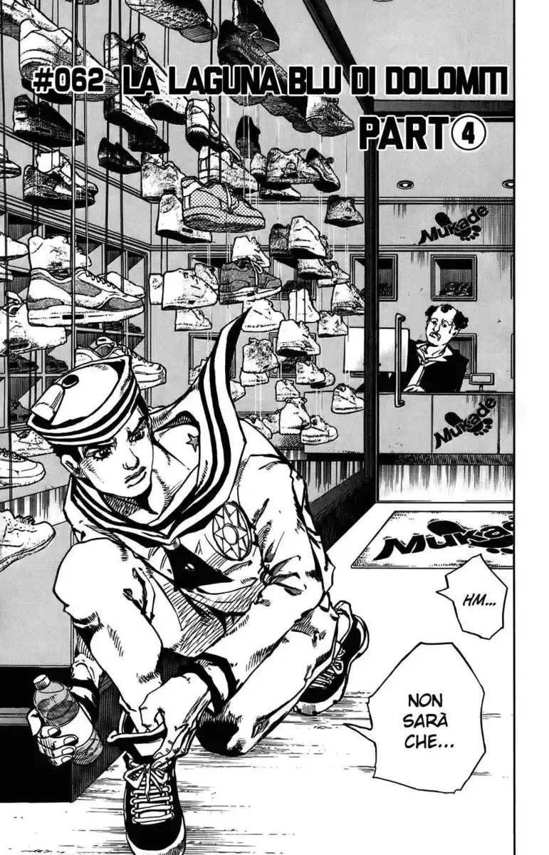 JoJo's Bizarre Adventure Part 8 - JoJolion Capitolo 62 page 1