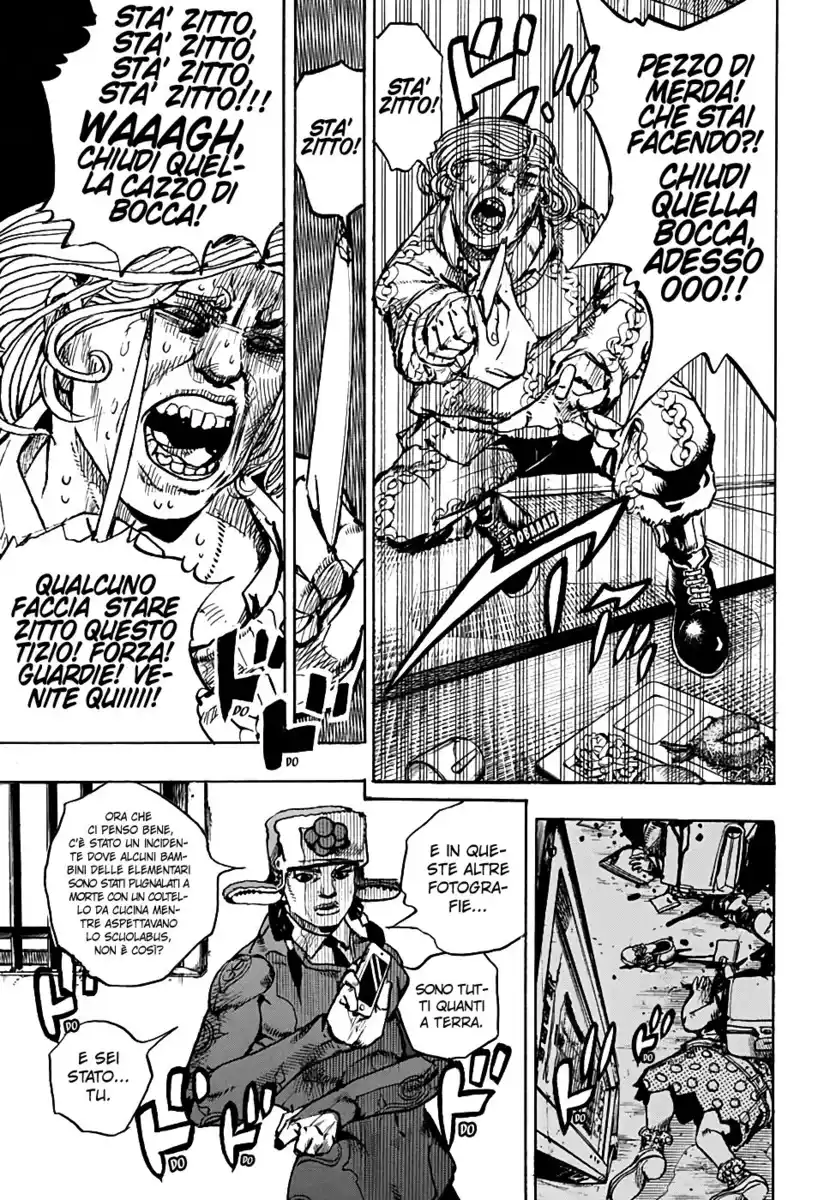 JoJo's Bizarre Adventure Part 8 - JoJolion Capitolo 96 page 17