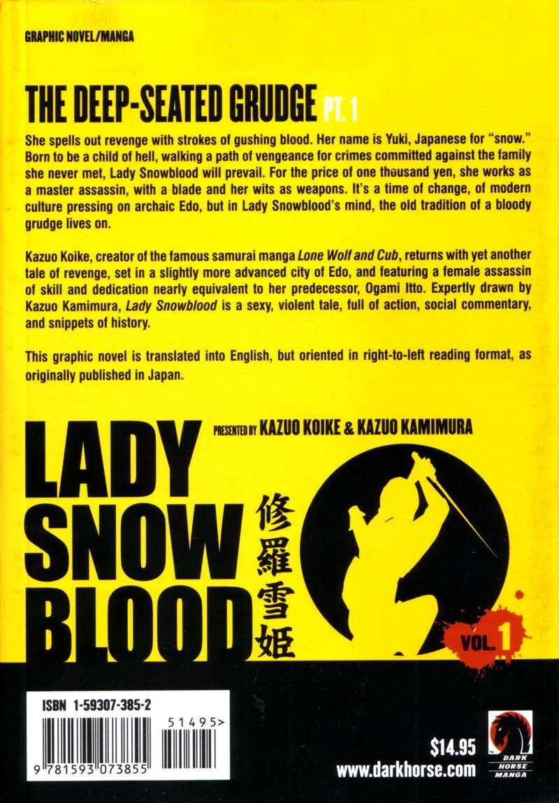 Lady Snowblood Capitolo 01 page 2