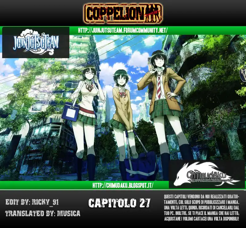 Coppelion Capitolo 27 page 1