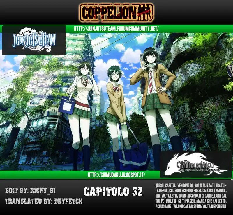 Coppelion Capitolo 32 page 1