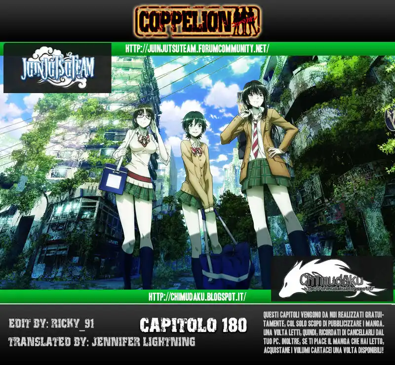 Coppelion Capitolo 180 page 1