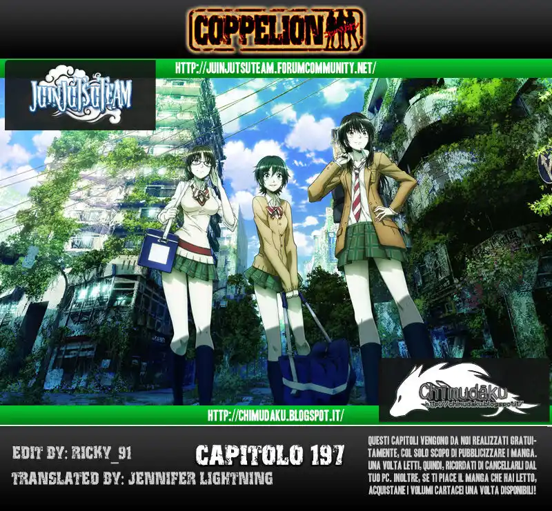 Coppelion Capitolo 197 page 1