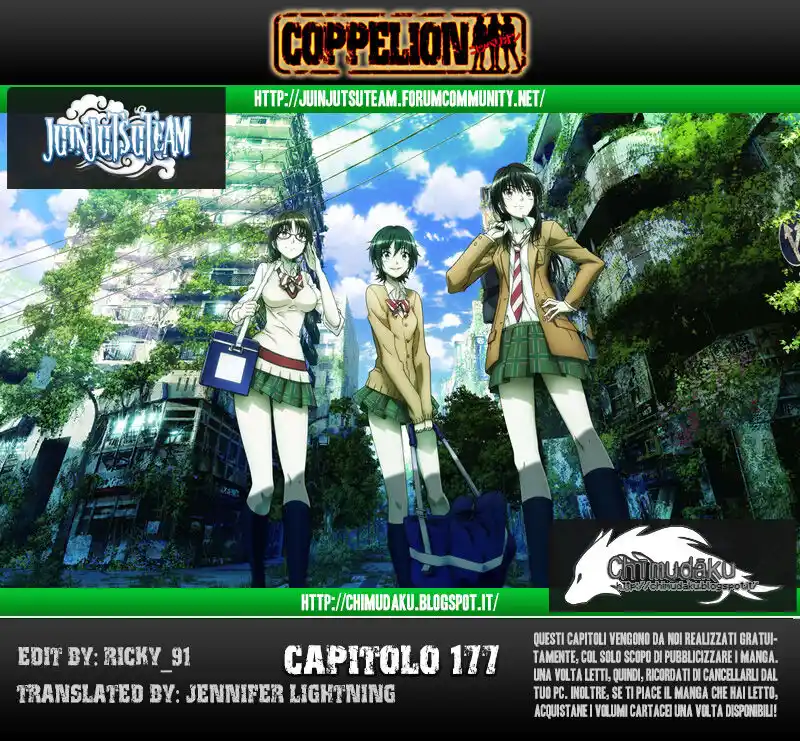 Coppelion Capitolo 177 page 1