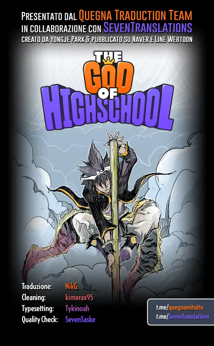 The God of High School Capitolo 490 page 1