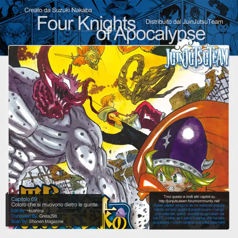 Four Knights of the Apocalypse Capitolo 69 - Coloro che si muovono dietro le quinte. page 1