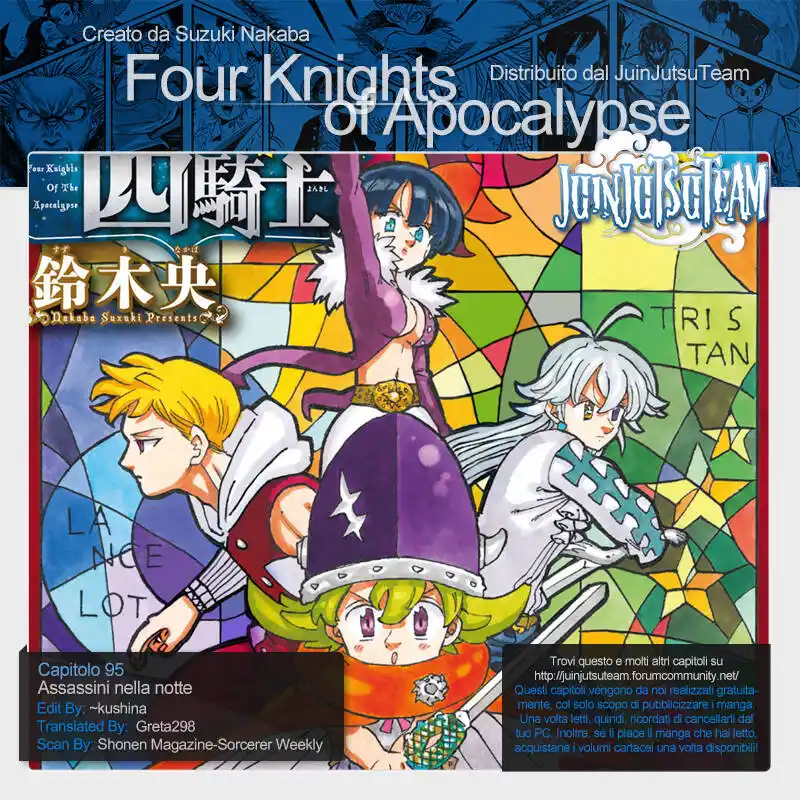 Four Knights of the Apocalypse Capitolo 95 - Assassini nella notte page 1
